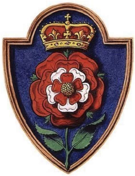 the tudor emblem.